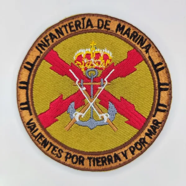 Guía para identificar parches de unidades españolas