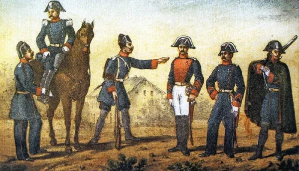 Historia de uniformes y distintivos de la Guardia Civil