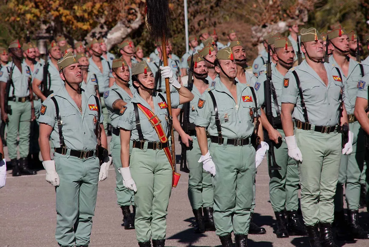 Parches bordados de la Legión Española 2025