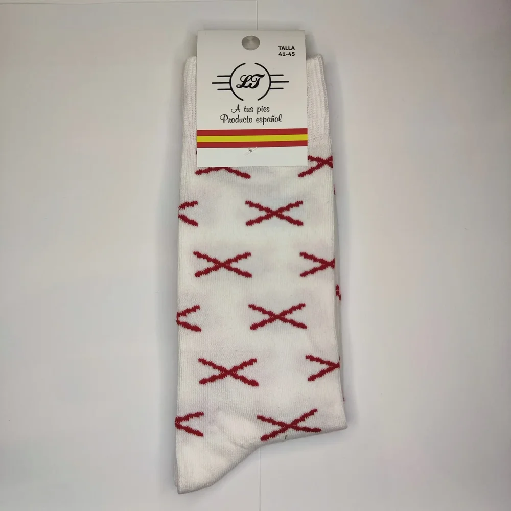 Calcetines Cruz de Borgoña
