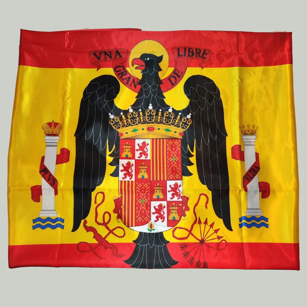 Bandera Preconstitucional Impresa Águila San Juan 150cm x 100cm Satén Brillo Doble