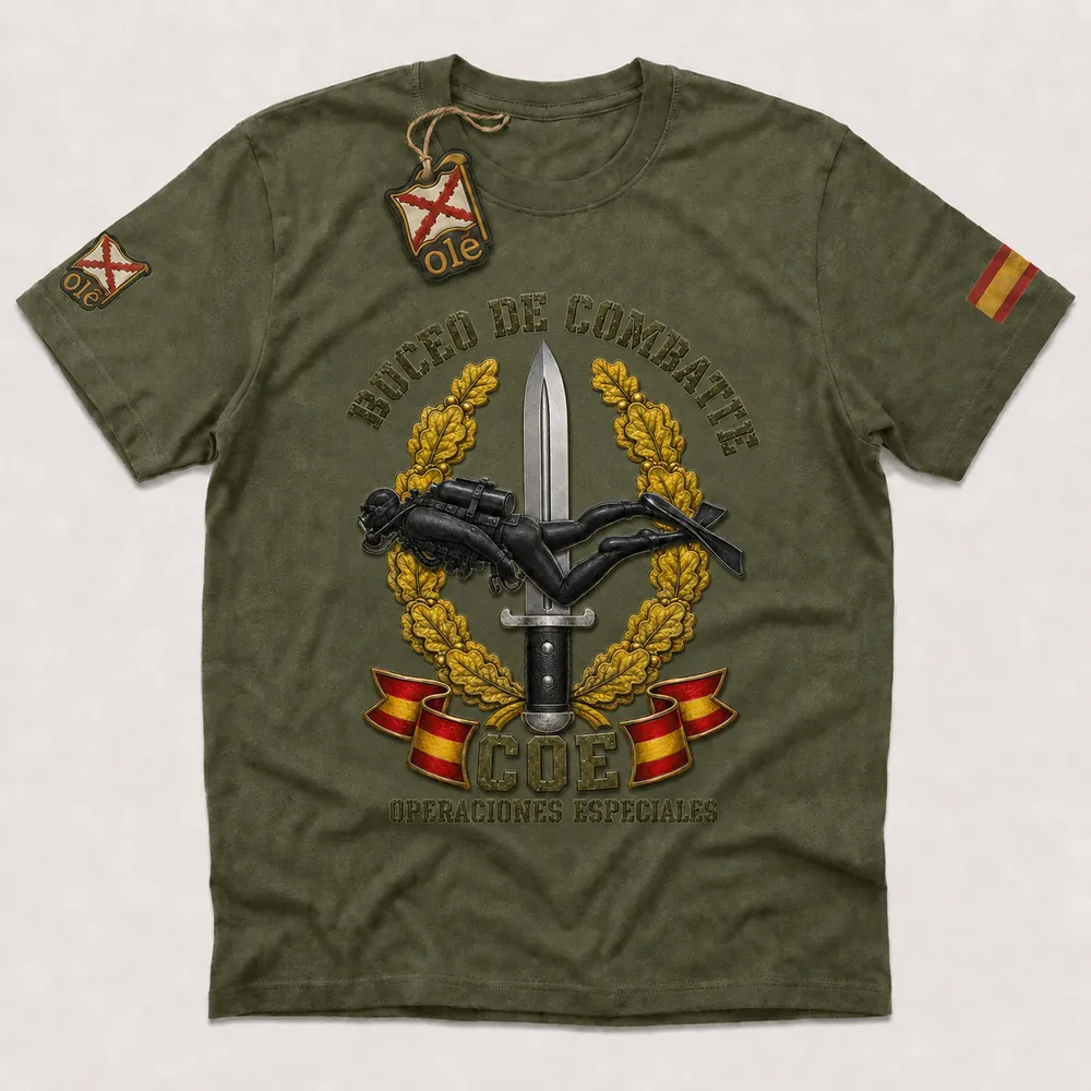 Camiseta C.O.E Buceo de Combate