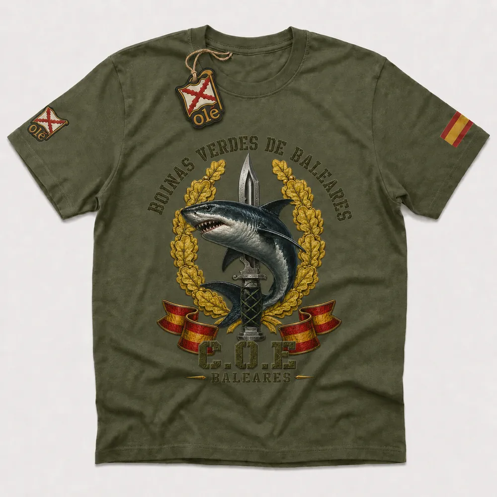 Camiseta C.O.E Boinas Verdes Baleares