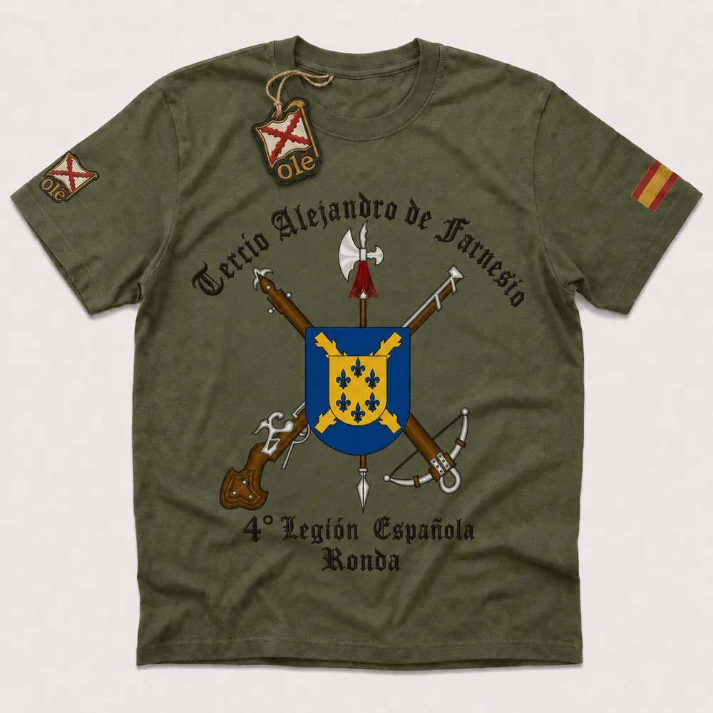 Camiseta Tercio Alejandro de Farnesio