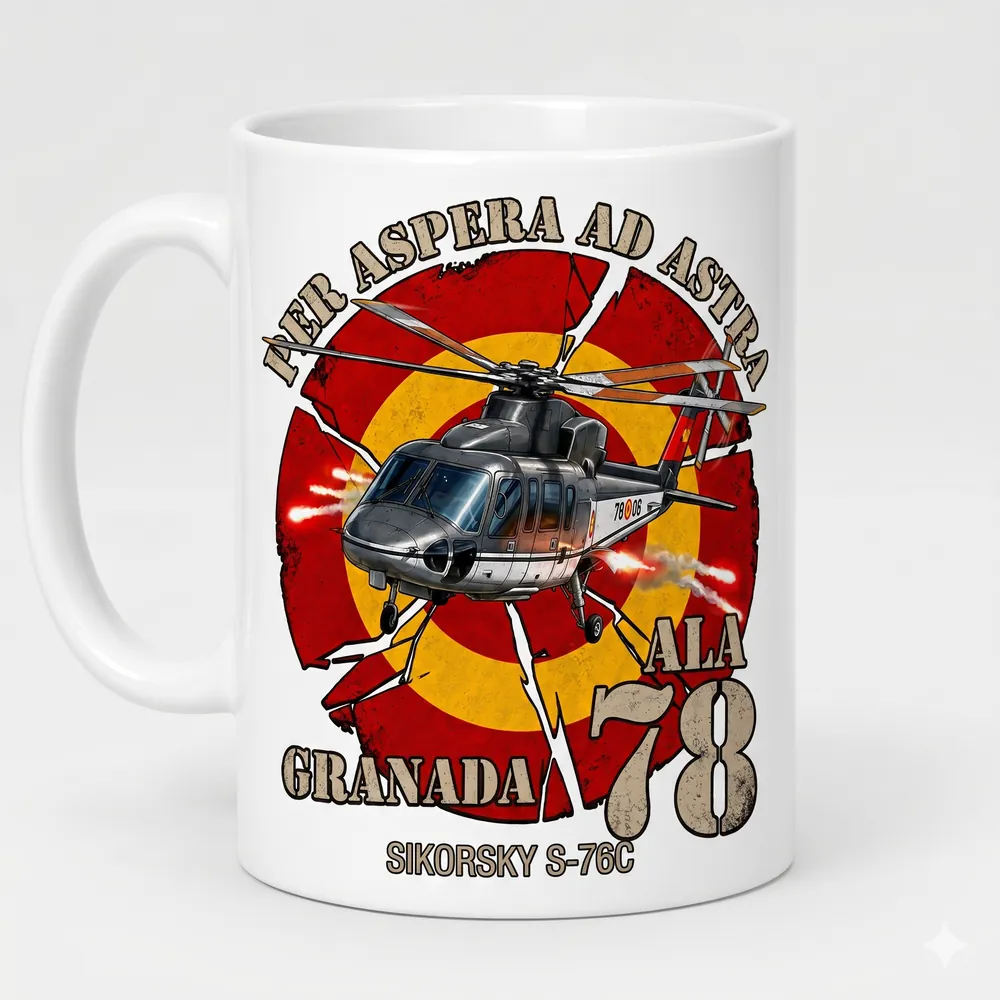 Taza Ala 78 Sikorsky S-76C