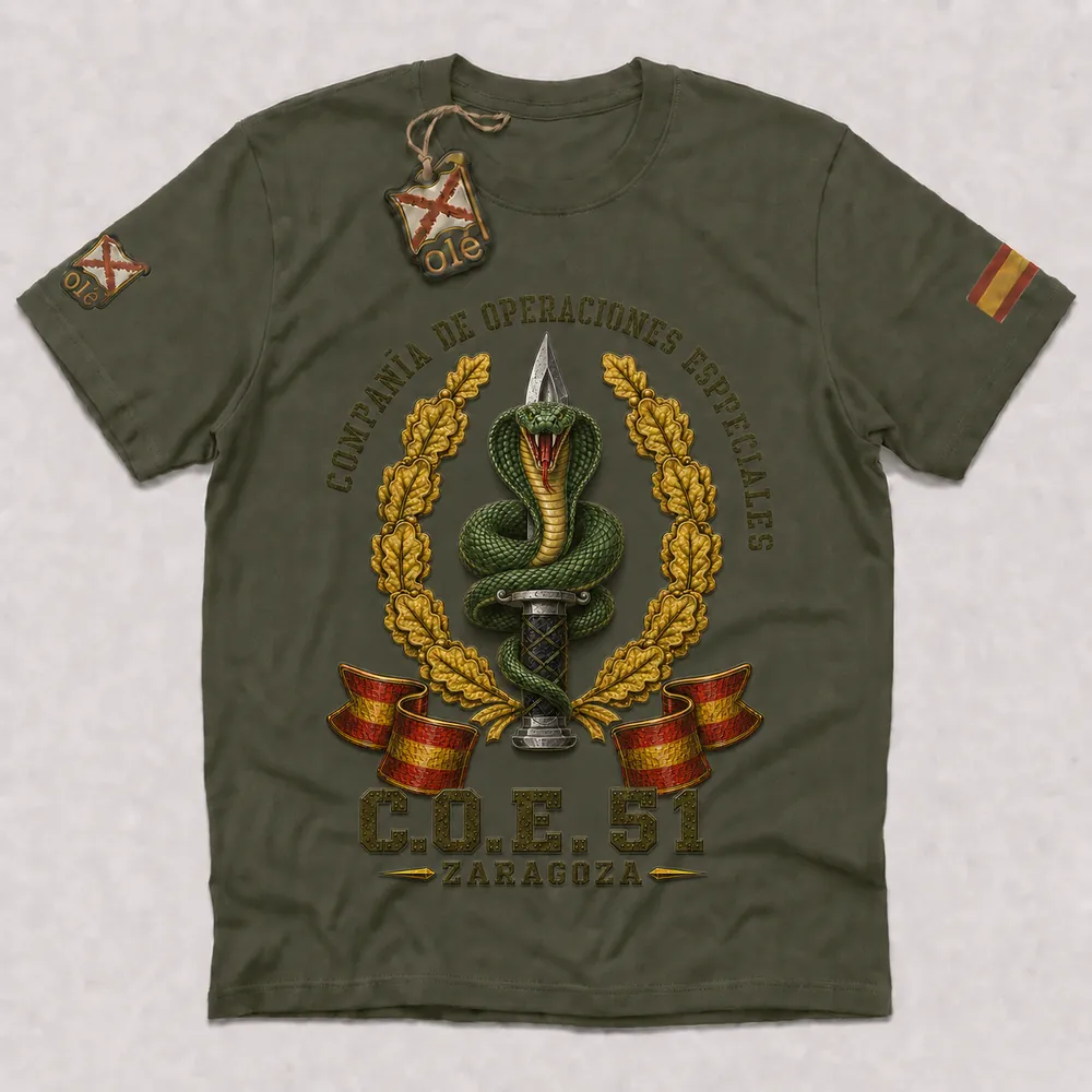 Camiseta C.O.E. 51 Zaragoza (Cobra)