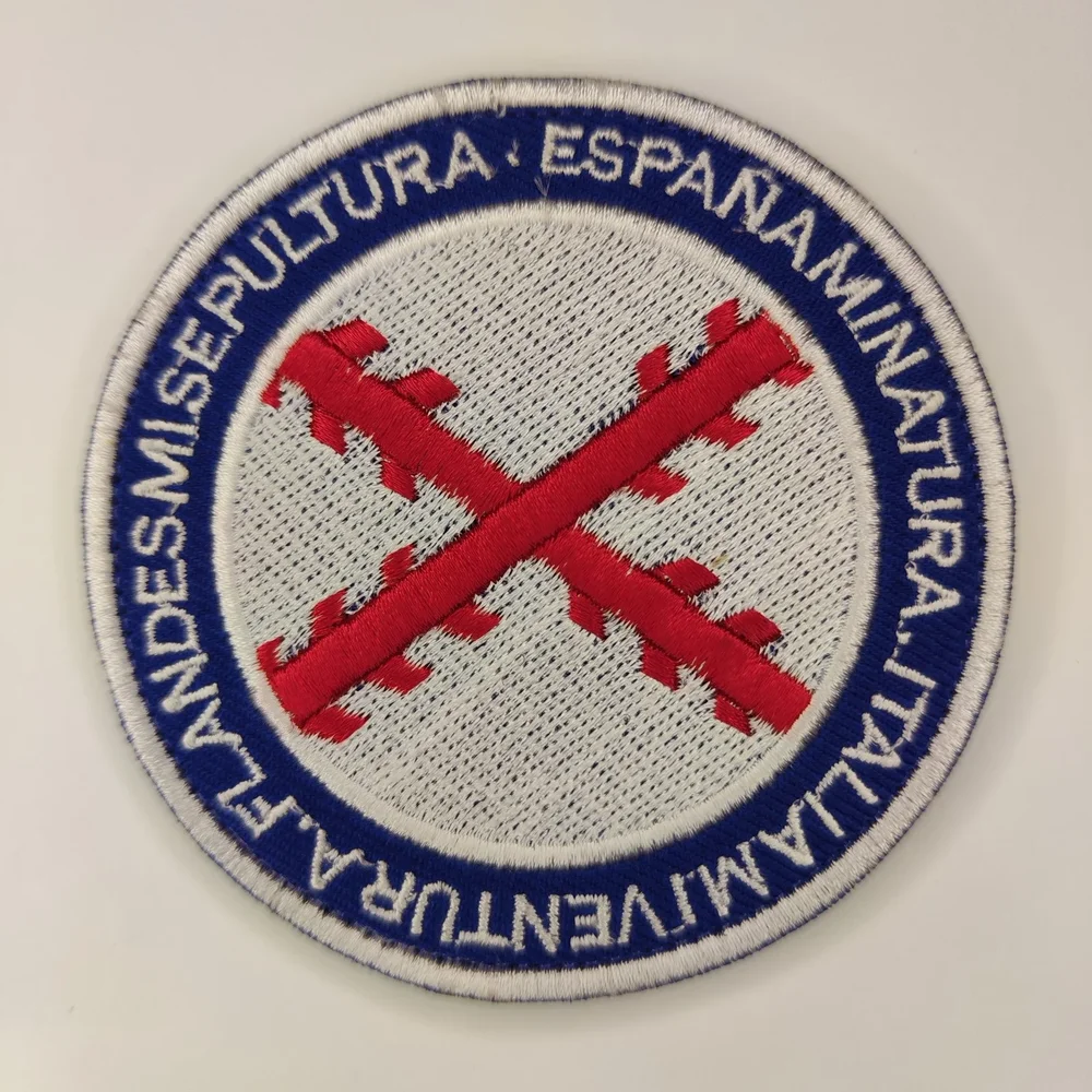 Parche Velcro Cruz De Borgoña