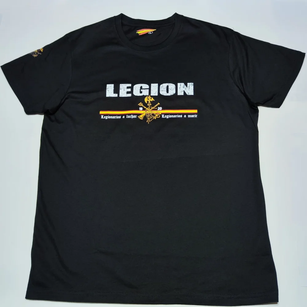 Camiseta Negra Legión Española