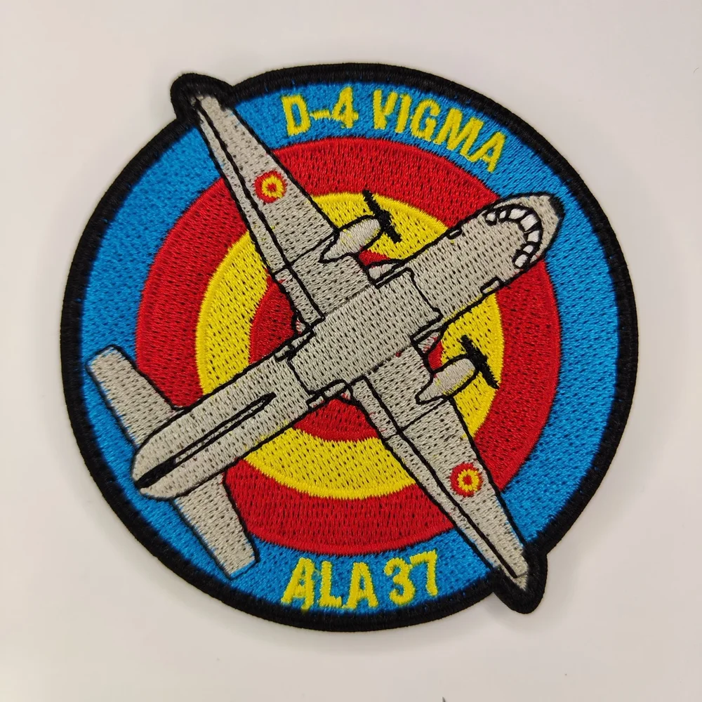 Parche Velcro Azul Ala 37