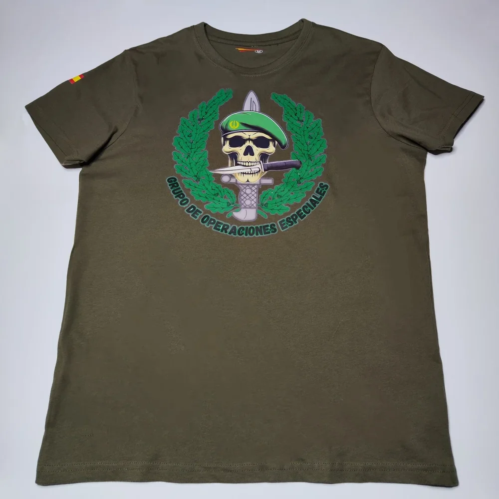 Camiseta Operaciones Especiales Boinas Verdes