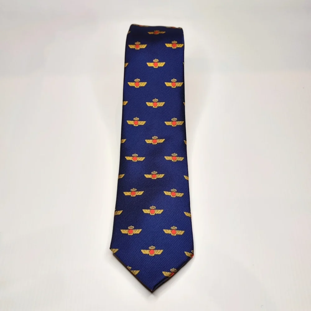 Corbata Azul Marino Ejército del Aire