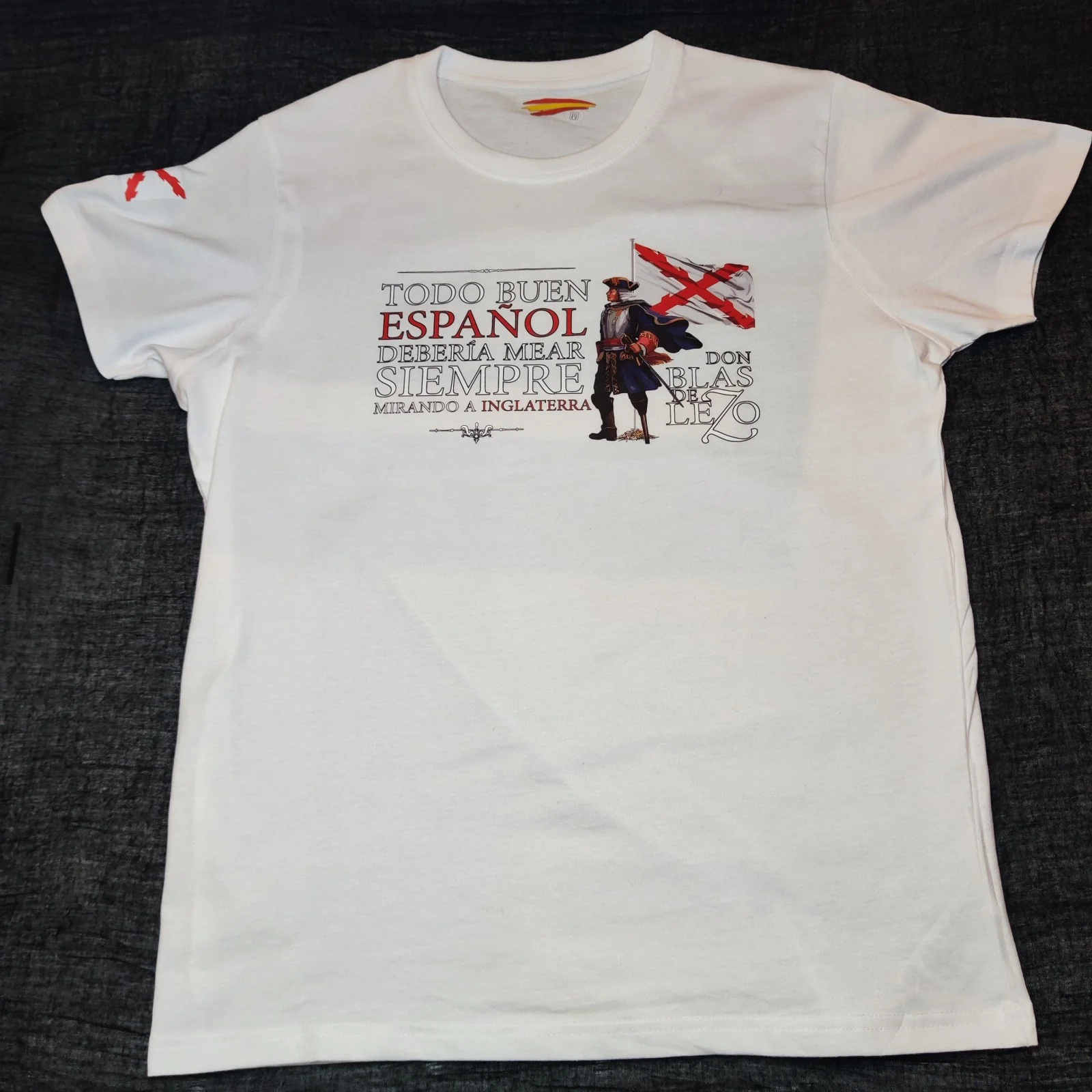 Camiseta Blanca de Blas de Lezo