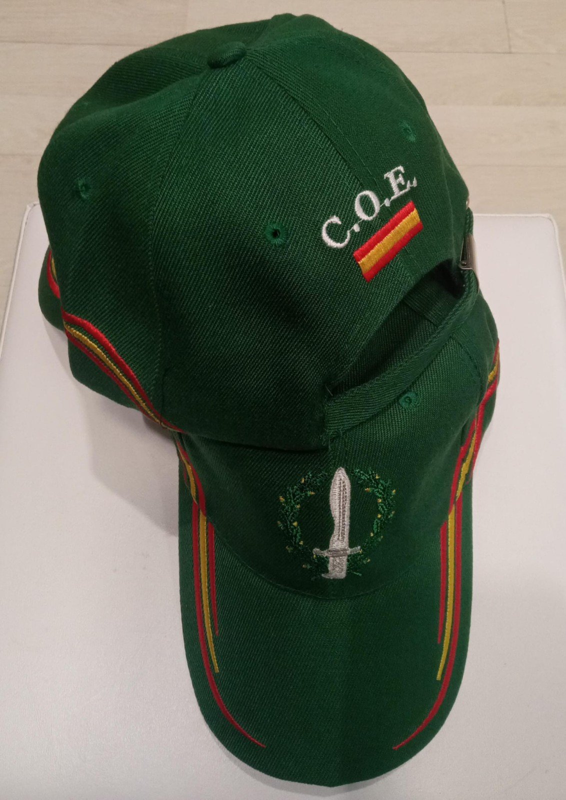 Foto de Gorra Verde Bordada C.O.E