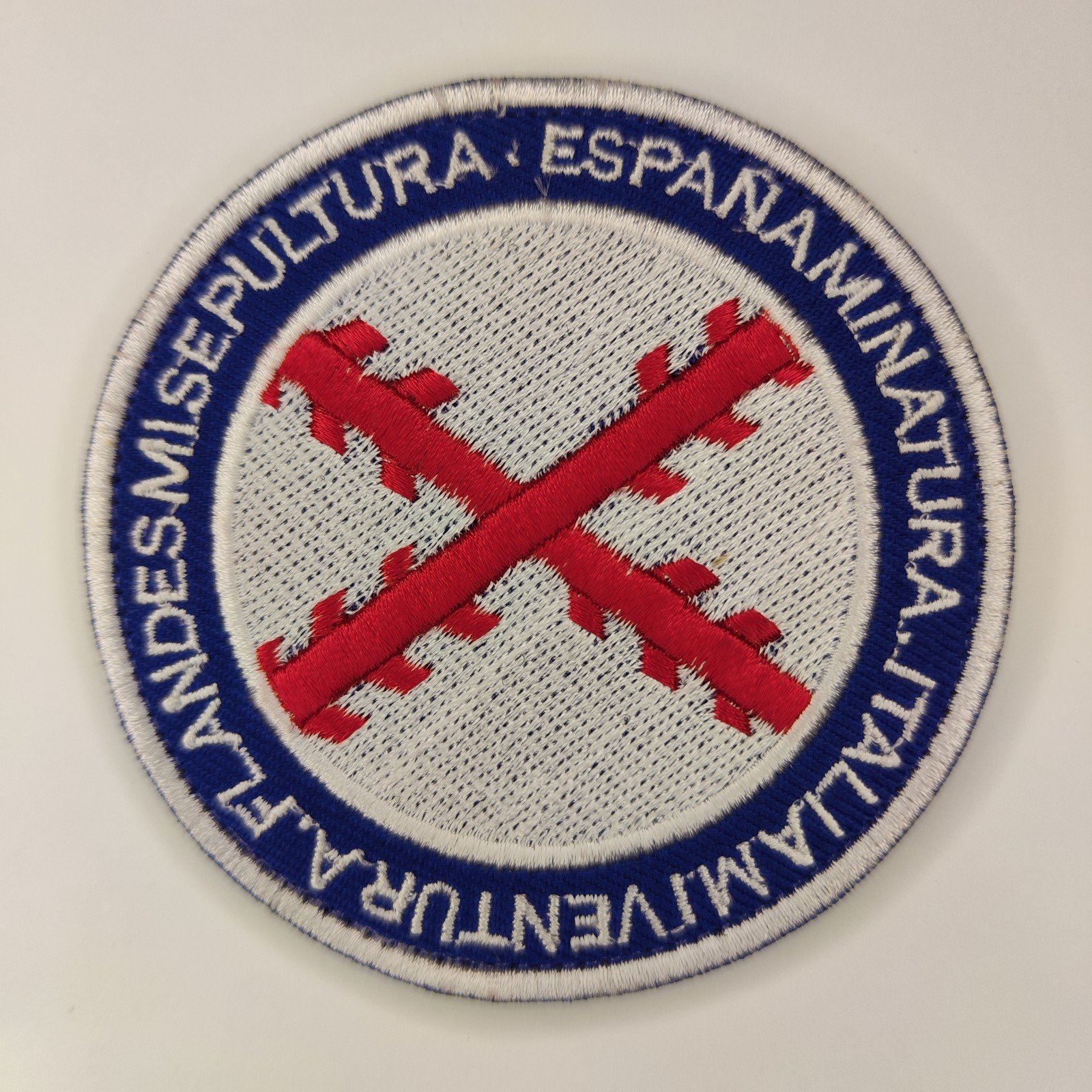 Foto de Parche Velcro Cruz De Borgoña