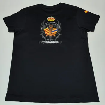 Camiseta Azul Marino Infantería De Marina - Imagen 1