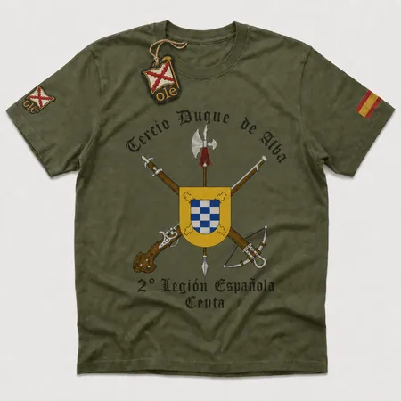 Camiseta Tercio Duque de Alba · La Legión | Efectos Militares España