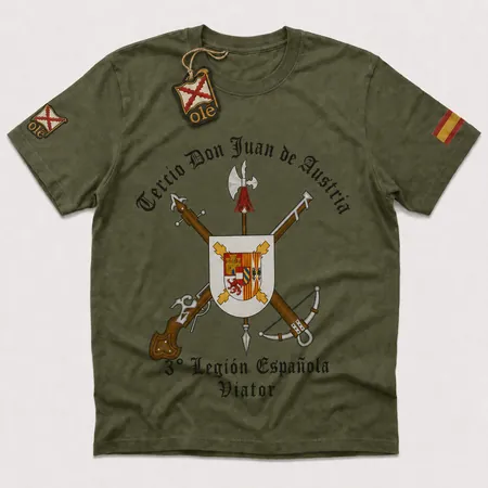 Camiseta Tercio Don Juan de Austria · Legión | Efectos Militares España