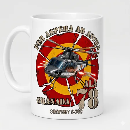 Taza Ala 78 Sikorsky S-76C