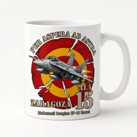 Taza Ala 15 McDonnell Douglas EF-18 Hornet