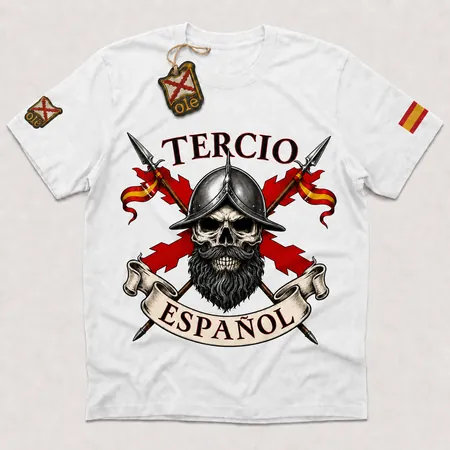 Camiseta Tercio Español - Militar | Olé España | Efectos Militares España