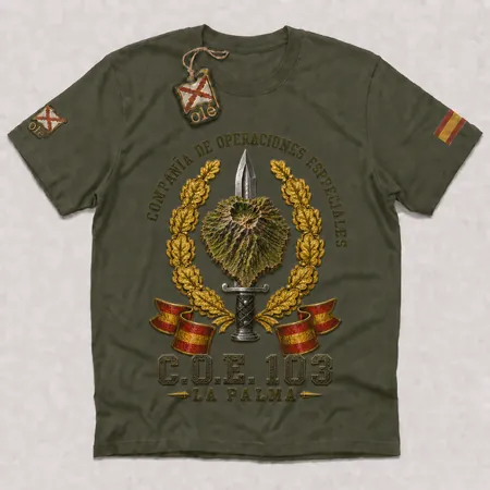 Camiseta C.O.E. 103 La Palma · Op. Especiales | Efectos Militares España