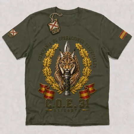 Camiseta C.O.E. 31 Alicante · Op. Especiales | Efectos Militares España