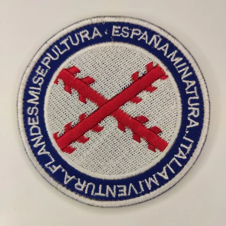 Parche Velcro Cruz De Borgoña