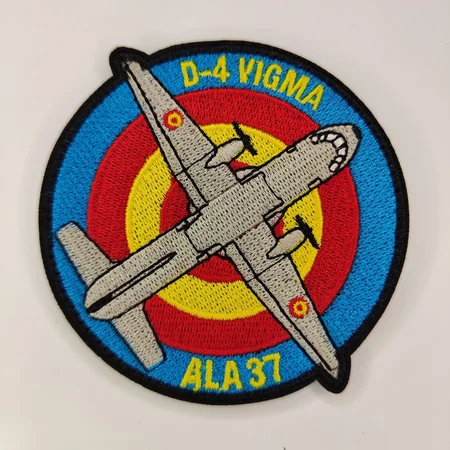 Parche Velcro Azul Ala 37