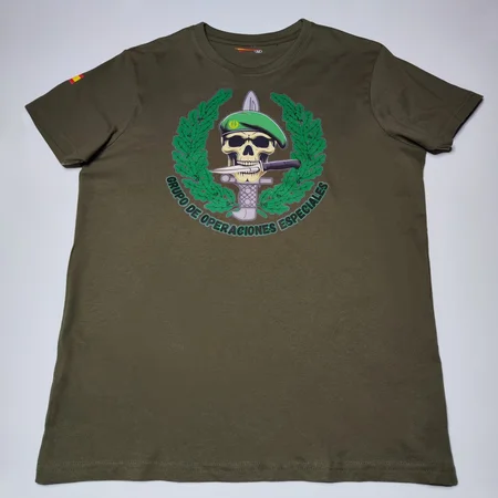 Camiseta Operaciones Especiales Boinas Verdes