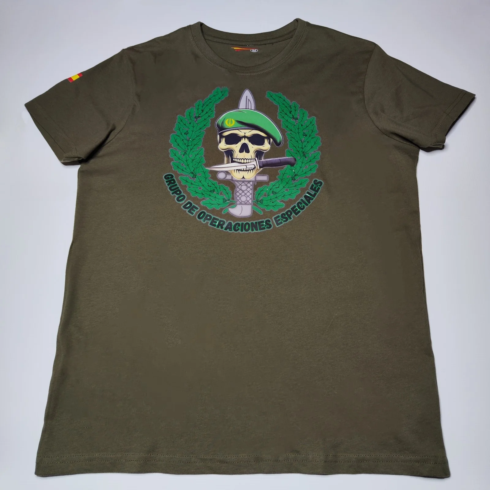 Camiseta Operaciones Especiales Boinas Verdes